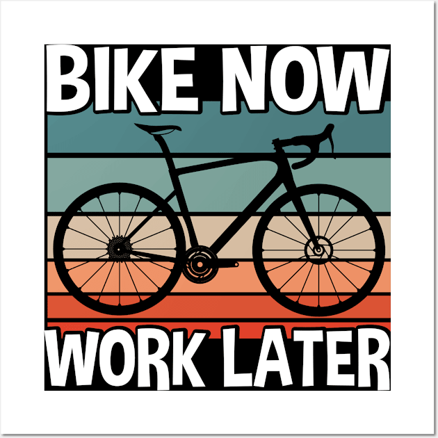 Bike Now Wall Art by TK Store